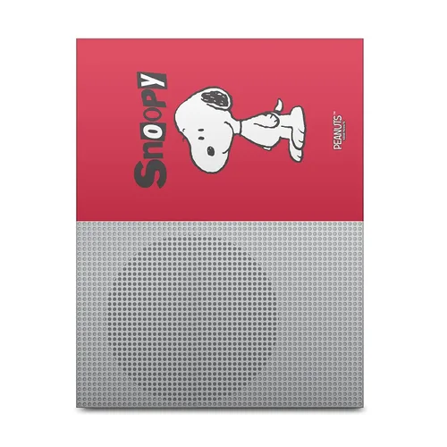 Vista 2 de Head Case Designs Officially Licensed Peanuts Snoopy Character Graphics Vinyl Sticker Gaming Skin Decal Cover Compatible With Xbox One S Console and