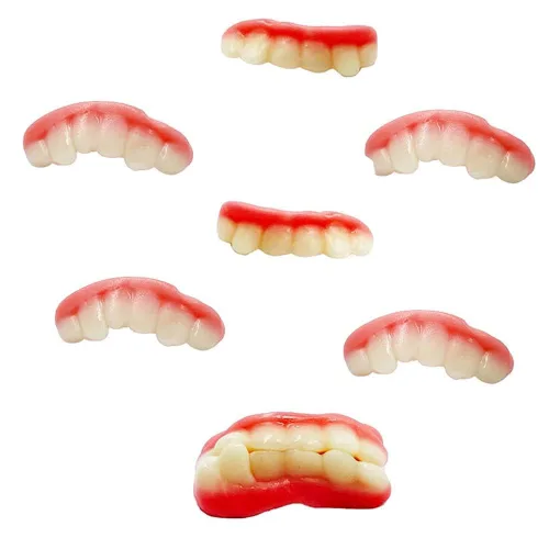 Vista 6 de Fruidles Gummi Teeth Candy, deliciosas gomitas de sabores de frutas (1 libra)