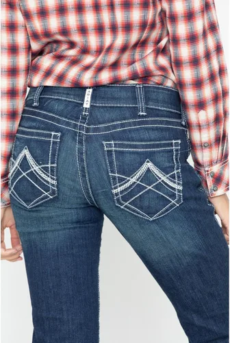 Vista 4 de ARIAT 10017216 R.E.A.L. Ocean - Jeans de equitación de pierna recta para mujer