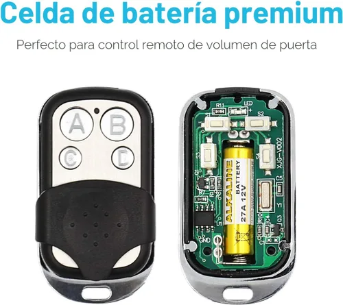 Vista 7 de LiCB A27 27A 12V Batería alcalina (paquete de 5)