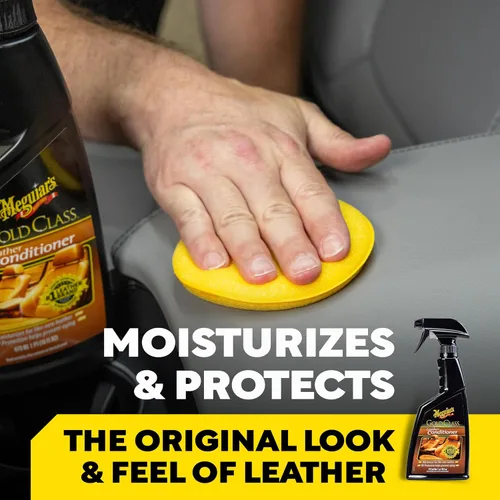 Vista 3 de Meguiar's G18616 Gold Class - Acondicionador de cuero y paños de microfibra, Conditioner