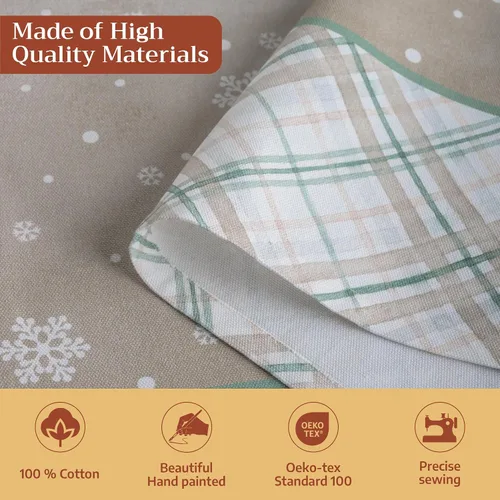 Vista 971 de Maison d' Hermine Delantales para mujer con bolsillo, 100% algodón (27.50 x 31.50 pulgadas)