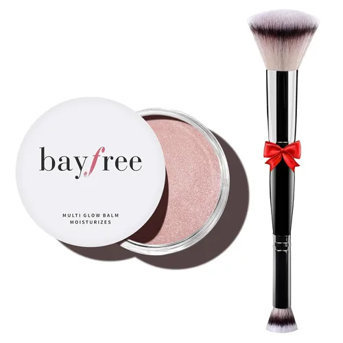 Vista 11 de bayfree Bálsamo Multi Glow, Rubor en Crema para Mejillas, Bálsamo de Rubor para Maquillaje Facial, Acabado Radiante, Hidratante, Cremoso, Ligero