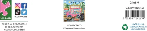 Vista 7 de Ceaco - Food Trucks - Festive Food Truck II - Rompecabezas de 500 piezas