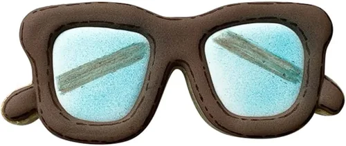 Vista 2 de LILIAO Cortador de galletas para gafas/gafas de sol, 4.6 x 1.8 pulgadas, acero inoxidable Decent Size, Simple Classic Shape, Premium Stainless
