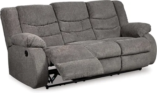 Vista 11 de Signature Design by Ashley Tulen - Mecedora reclinable contemporánea, movimiento mecedor suave, reclinación con lengüeta de tracción, tapicería