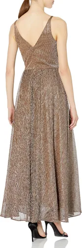 Vista 2 de Dress the Population Valentina Vestido largo sin mangas para mujer