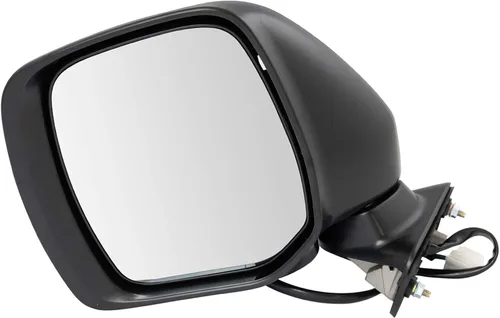Vista 47 de TRQ Espejo plegable con calefacción eléctrica del lado del conductor con indicador de punto ciego pintura a juego negro liso compatible con Kia