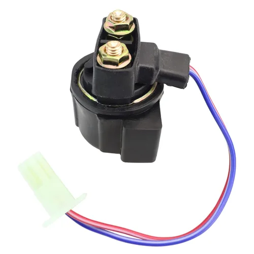Vista 5 de Motor de arranque, relé solenoide e interruptor de encendido para Yamaha Champ 100 1987-1991 Badger 80 1985-1994 55X-81800-51-00 65X-81880-50-00