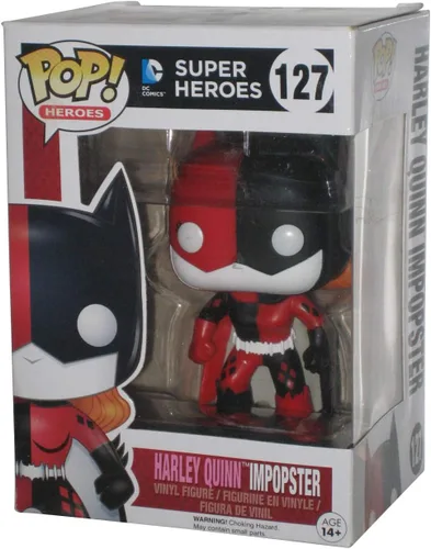 Vista 3 de Funko POP Heroes Villains as Batgirl Harley Quinn figura de acción