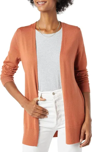 Vista 20 de Amazon Essentials - Suéter tipo cárdigan ligero con parte delantera abierta, para mujer (disponible en talla extragrande)