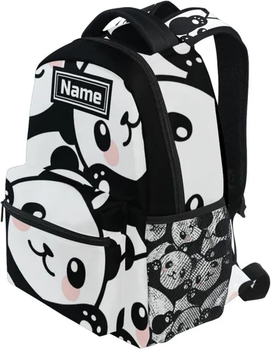 Vista 52 de ATTX Linda mochila con diseño de panda para niños y niñas, Panda-h, Ciclismo