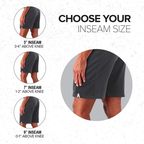 Vista 5 de Anthem Athletics Hyperflex - Pantalones cortos de entrenamiento para crossfit (5.0in)