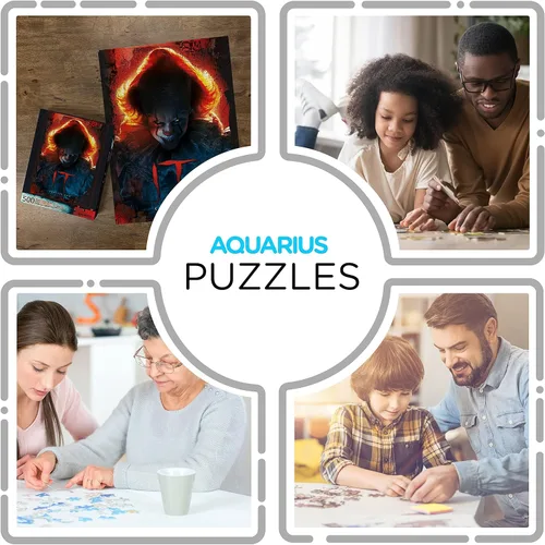 Vista 4 de Aquarius IT Chapter 2 Puzzle (rompecabezas de 500 piezas) – Sin deslumbramiento – Ajuste de precisión – Prácticamente sin polvo de rompecabezas
