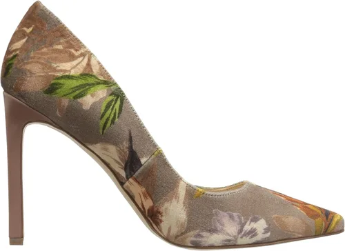 Vista 6 de Nine West Zapatos de tacón de tela Tatiana para mujer, terciopelo floral de ángel, 7, angel floral, terciopelo