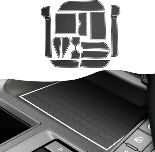 Vista 23 de SXCY Alfombrillas con ranura para puerta Toyota RAV4 2025 para Toyota RAV4 2019-2024 2025, accesorios para portavasos y portavasos 2024 2025 RAV4