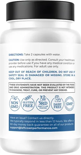 Vista 9 de Minerals for Men with Fulvic Acid Complex, 60 Count