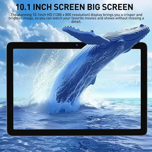 Vista 5 de DOMATON Tabletas, tableta Android de 10.1 pulgadas con 14 GB de RAM 128 GB ROM 1280 * 800 pantalla Incell, procesador octa-core batería de 7000 mAh