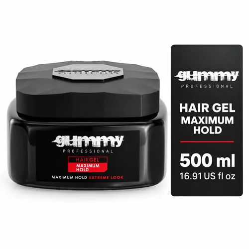 Vista 11 de Gel de cera de gel para peinar el cabello, fijación extremadamente fuerte Negro