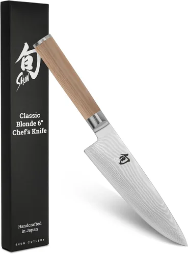 Vista 9 de Shun cuchillo clásico para chef, 6 pulgadas, Negro