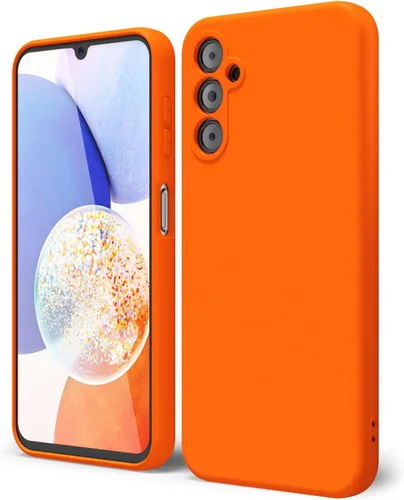 Vista 224 de oakxco Funda para teléfono Samsung Galaxy A12 con agarre de silicona líquida, linda delgada fina suave cubierta de gel de goma TPU lisa para mujeres