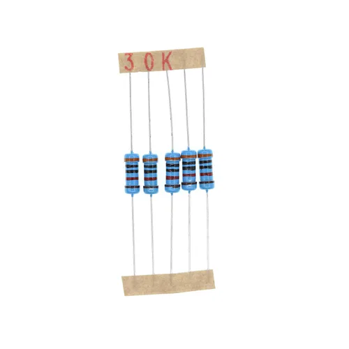 Vista 65 de 100PCS 1 vatios 1W 0R1 0.1 ohmios 1% resistencia de película metálica
