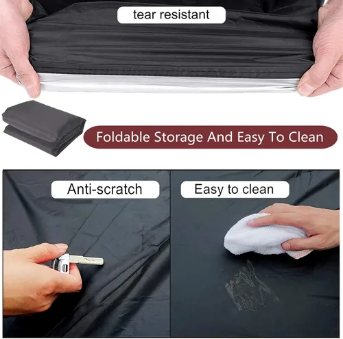 Vista 3 de Funda para saco de boxeo independiente, impermeable al aire libre, cubierta protectora para bolsa de boxeo