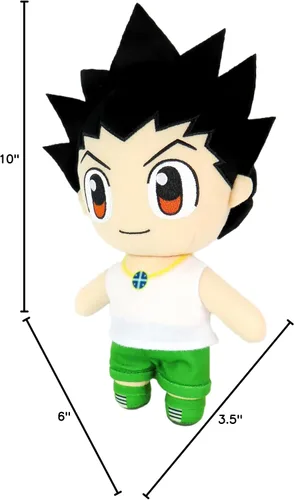 Vista 7 de Great Eastern Entertainment Hunter X Hunter - Gon Freecss Change Face Plush de 8 pulgadas de alto