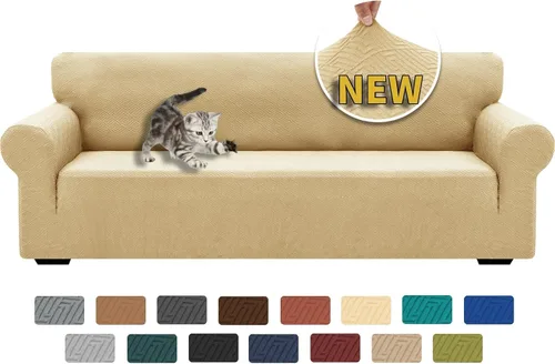 Vista 46 de XINEAGE Fundas elásticas nuevas para sillón 2025, 1 pieza, protector para silla de sala de estar, funda gruesa y suave con parte inferior elástica