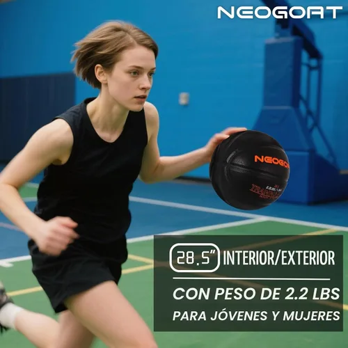 Vista 4 de 3LBS/2.2LBS 29.5"/28.5" Weighted Heavy Basketball for Training