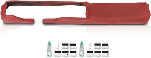 Vista 14 de PIT66 Cubierta de bisel de tablero TPE negra compatible con Buick Apollo/Olds Omega 1972-1974 Compatible con Chevy Chevy II/Chevy Nova 1969-1974
