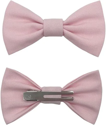 Vista 34 de Handmade Pre-Tied Clip on Bow Tie for Baby to Young Boy