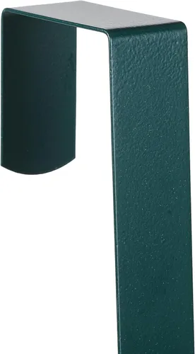 Vista 3 de Sattiyrch Colgador de corona de 12 pulgadas para puerta delantera, gancho de acero para colgar sobre la puerta, colgador de puerta de corona