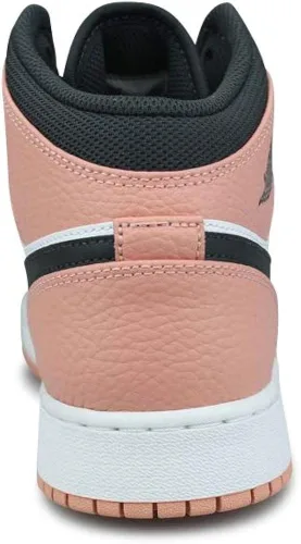 Vista 5 de Jordan Youth Air 1 Mid (Gs) Cuarzo Rosa 555112 603