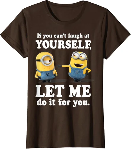 Vista 21 de Camiseta gráfica de Minions de Mi villano favorito: Ríete de ti mismo Negro