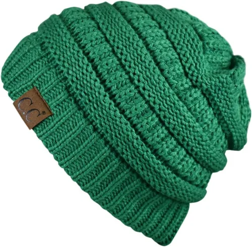 Vista 189 de C.C Trendy Warm Chunky Soft Stretch Cable Knit Beanie