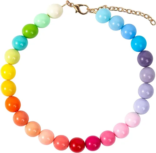 Vista 9 de Collar de perlas con cuentas para perro, hecho a mano, collar de perro elegante con campana, joyería para perros pequeños y cachorros