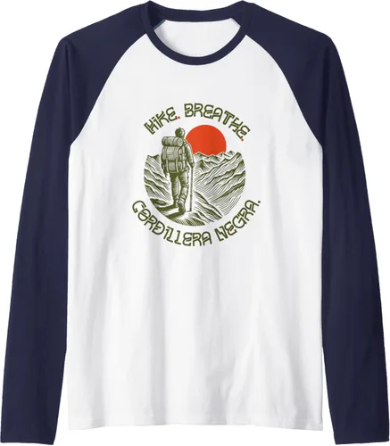 Vista 6 de Mountaineering - Camiseta de béisbol raglán Cordillera Negra