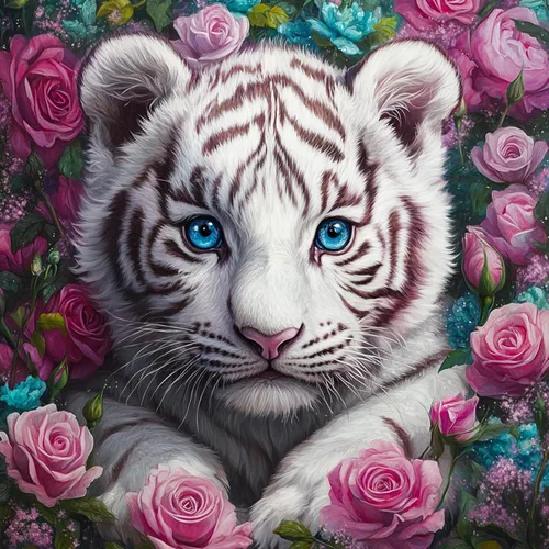 Vista 13 de Kits de pintura de diamantes de perezoso RICUVED para adultos, kits de arte de diamantes de flores 5D para animales para principiantes, kits de arte