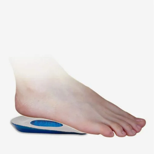 Vista 2 de Runee Talones de gel (2 pares) – Cojines masajeadores de absorción de impactos que proporcionan alivio a los pies de fascitis plantar, dolor