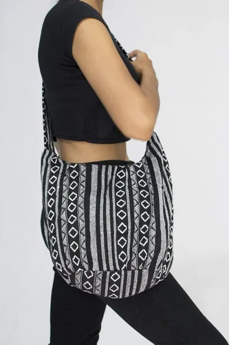 Vista 4 de Your Cozy Hobo - Bolso bandolera para mujer, bolso cruzado tailandés con correa ajustable