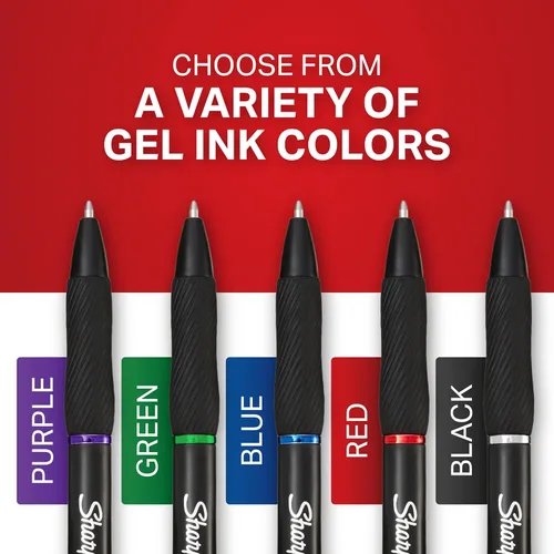 Vista 8 de Sharpie bolígrafos de gel de 1/32 pulgadas
