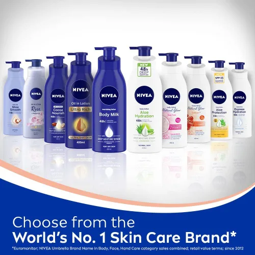 Vista 7 de Nivea Loción corporal Natural Glow Vitamina C SPF 15 13.5 fl oz (13.52 Fl OZ)