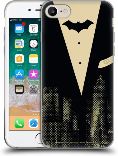 Vista 139 de Head Case Designs Officially Licensed Batman DC Comics Alter Ego Bats Duality Gel Case [Military Grade Protection] Compatible with Apple iPhone 7