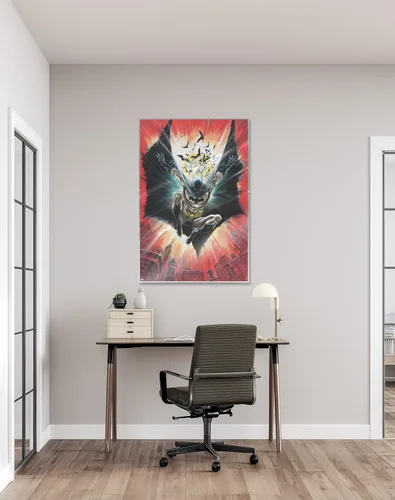 Vista 6 de Batman - DC Comics Poster (Attack - Bats) (Size: 24" x 36") (Laminated Poster)