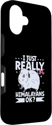 Vista 3 de iPhone 16 I just really like my Himalayan Guinea Pig Case