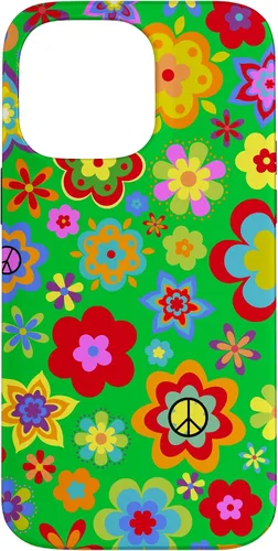 Vista 21 de Bloom Daisy Flower Hippie Flower Power Case for iPhone 17
