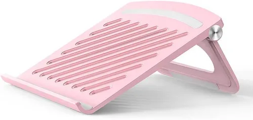 Vista 9 de Soporte para computadora portátil estable plegable ajustable multiángulo para computadora de escritorio con ventilación para Mackbook, Lenovo, Dell