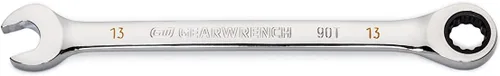 Vista 17 de GEARWRENCH Llave de trinquete combinada con arco oscilante de 4 grados y 12 puntos de 6 mm - 86906