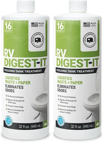 Vista 12 de Unique Recambio de tratamiento para tanque de retención de RV Digest-It Ultra Liquid RV